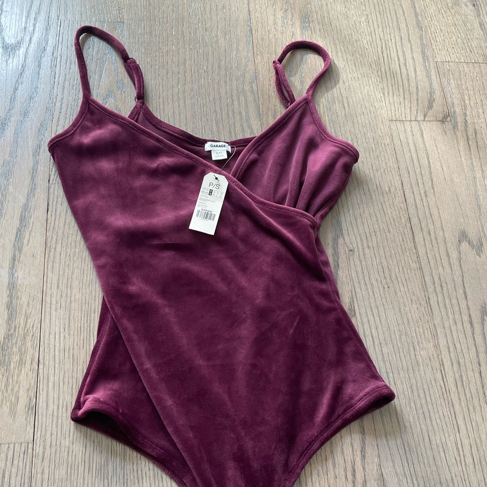 Garage. Bodysuit. Brand new. Tags